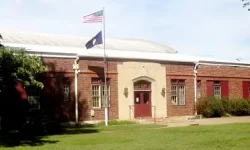 Front entrance Talmage Public Library